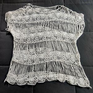 Elegant Lace Crochet Top
